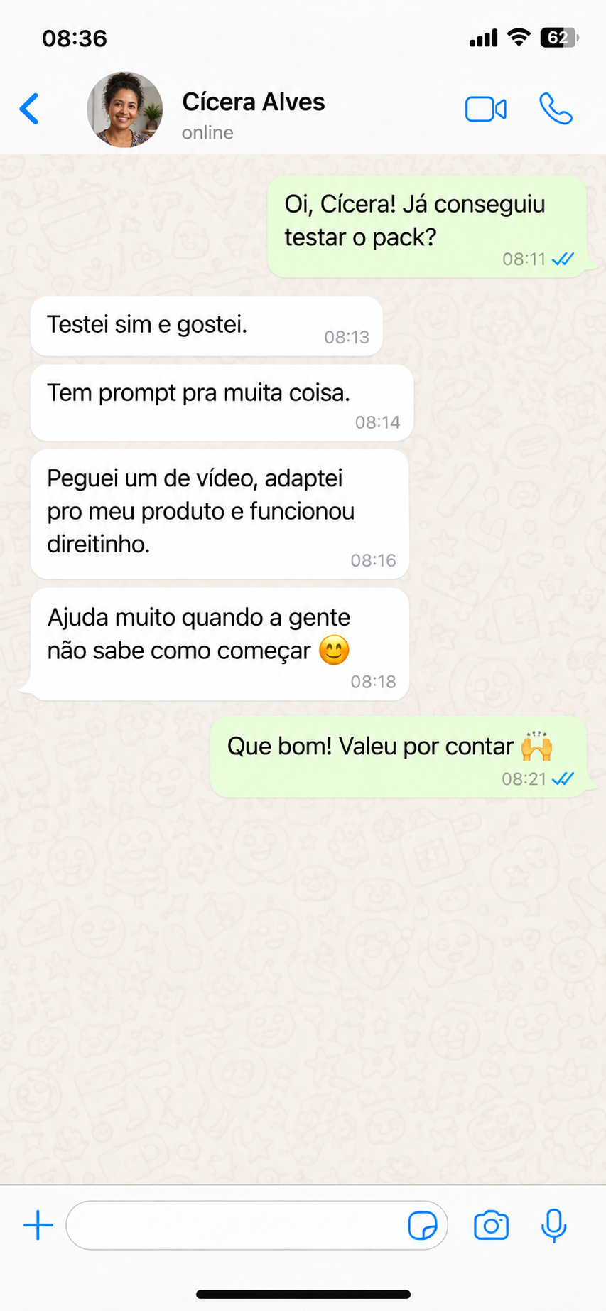 Depoimento de Cícera Alves